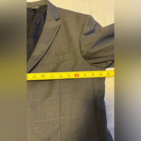 Jos. A Bank Size 40Suit Set Grey Men 2 piece - Picture 3 of 8